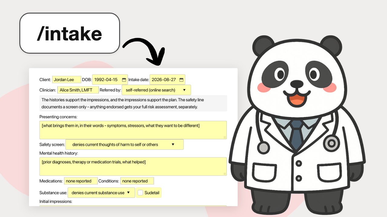 Therapy Intake & Consent Templates
