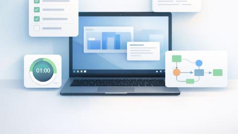 Featured Image for 15 Best Free Productivity Apps for Windows in 2026