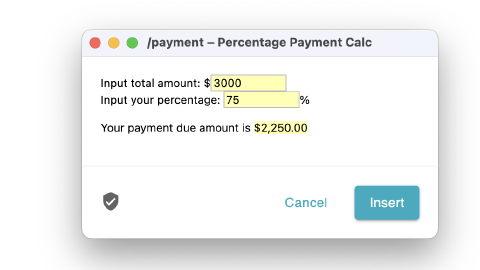 Featured Image for Percentage Payment Calculator