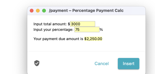 Featured Image for Percentage Payment Calculator