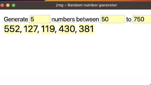 Featured Image for Random Numbers Generator